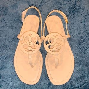 Coach sandal - size 8 1/2 - with cutout medallion